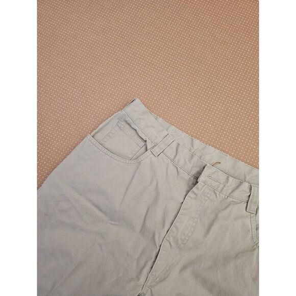 Vintage Orvis Pants Tan Cotton Men's Size 34x29 Open Back Pockets - Picture 9 of 13